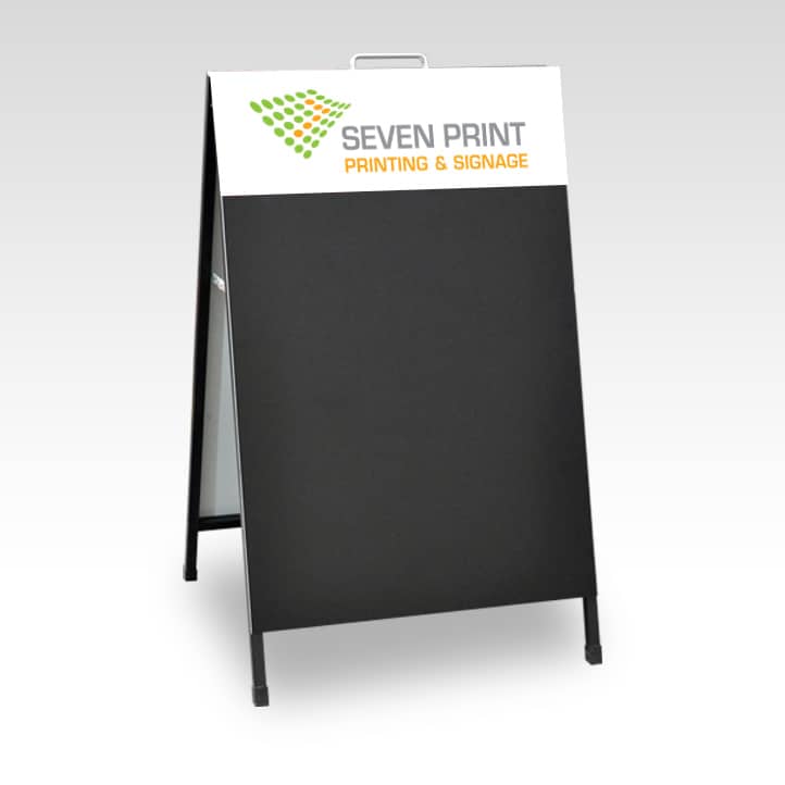 Seven Print - A Frame Chalkboard
