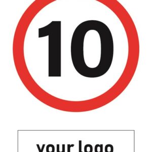 Speed Limit Sign - 02BD-Y0202G - 10 KMH