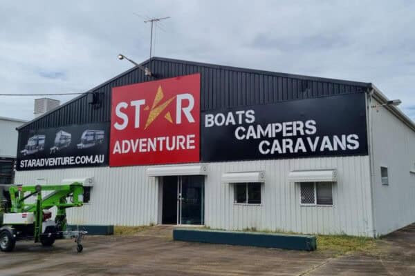 Warehouse Sign - Factory Sign - Seven Print PVC Banner Sign, Vinyl Banner Sign